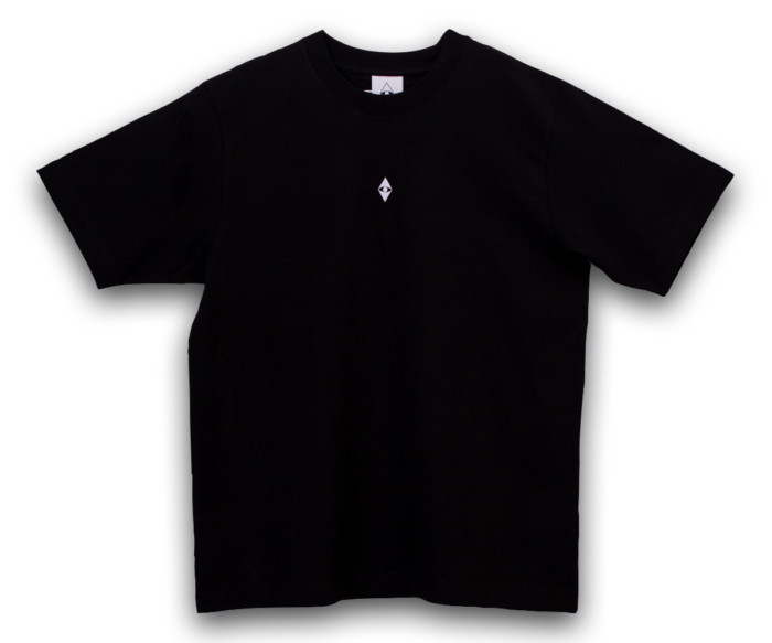 Icon Embroidery Tee - Black