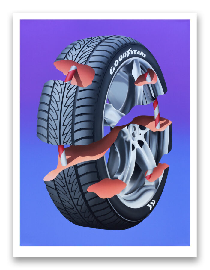 „Tired“ - Print